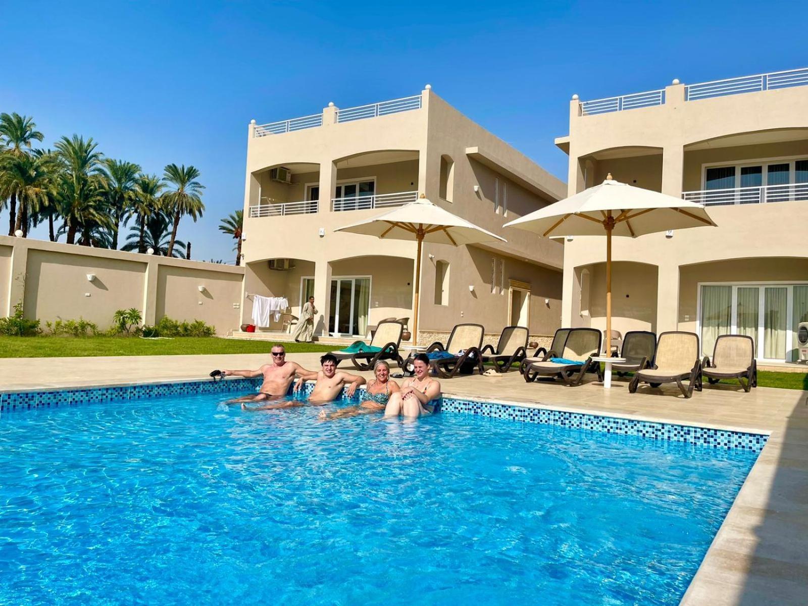 Royal Nile Villas - Pool View Apartment 2 Luxor Exterior photo